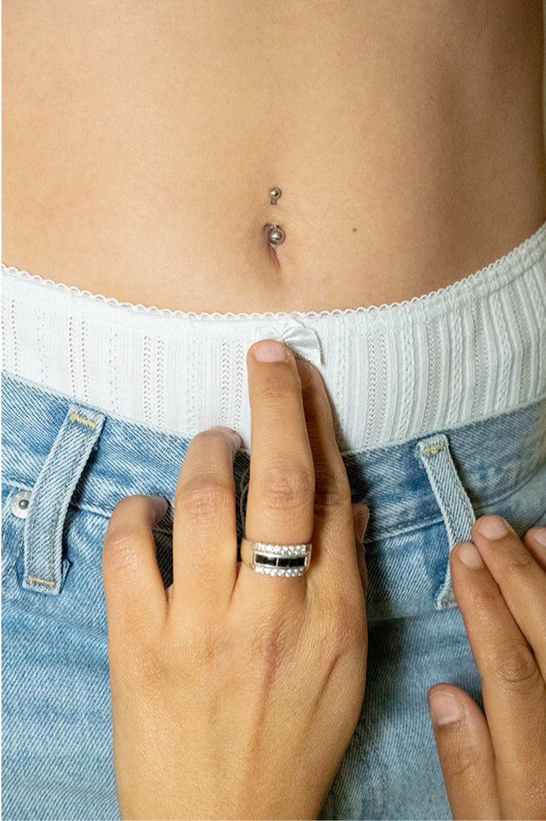 Calzón Bikini cutie blanco