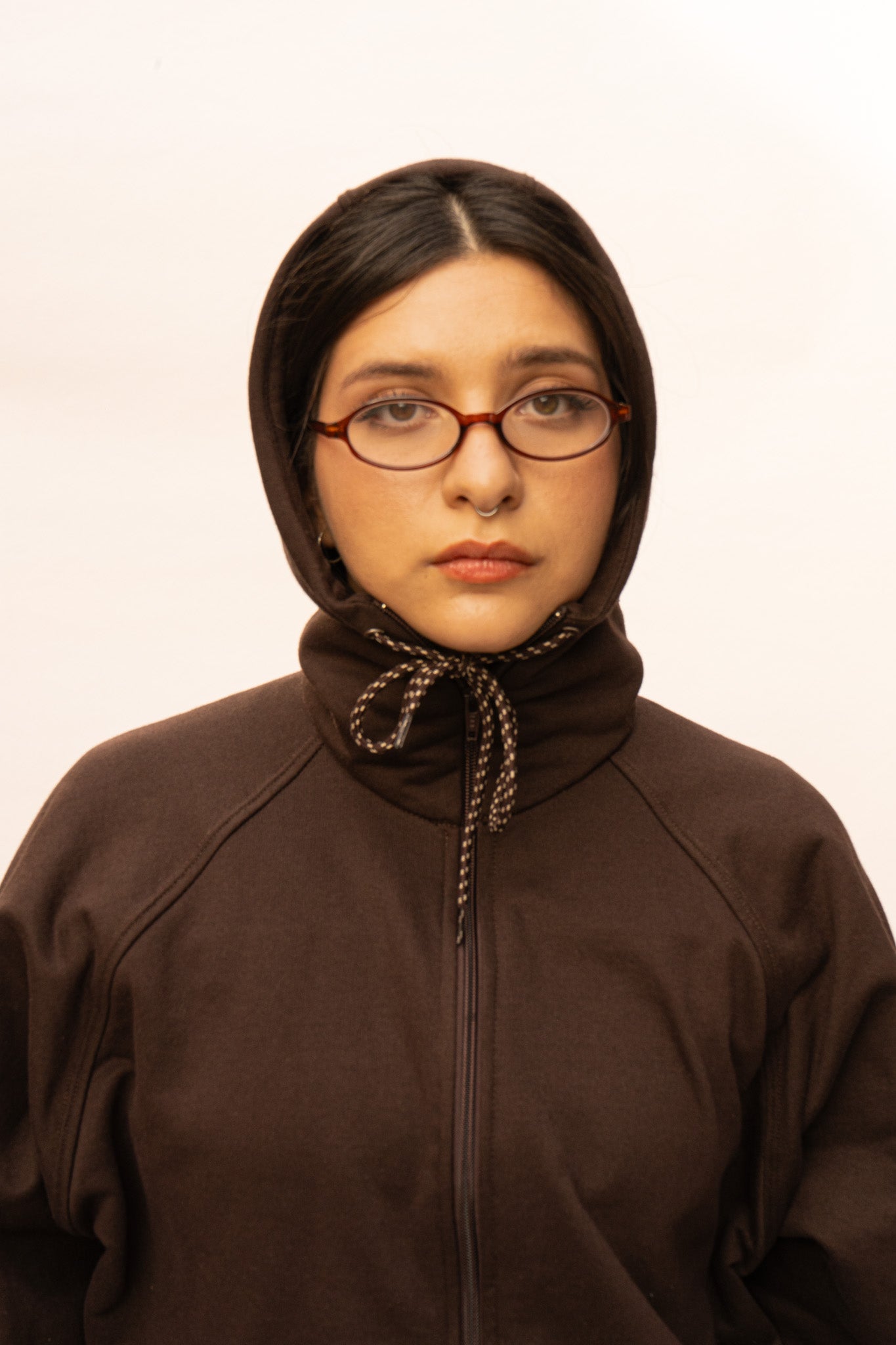 Commuter Zip Hoodie Café