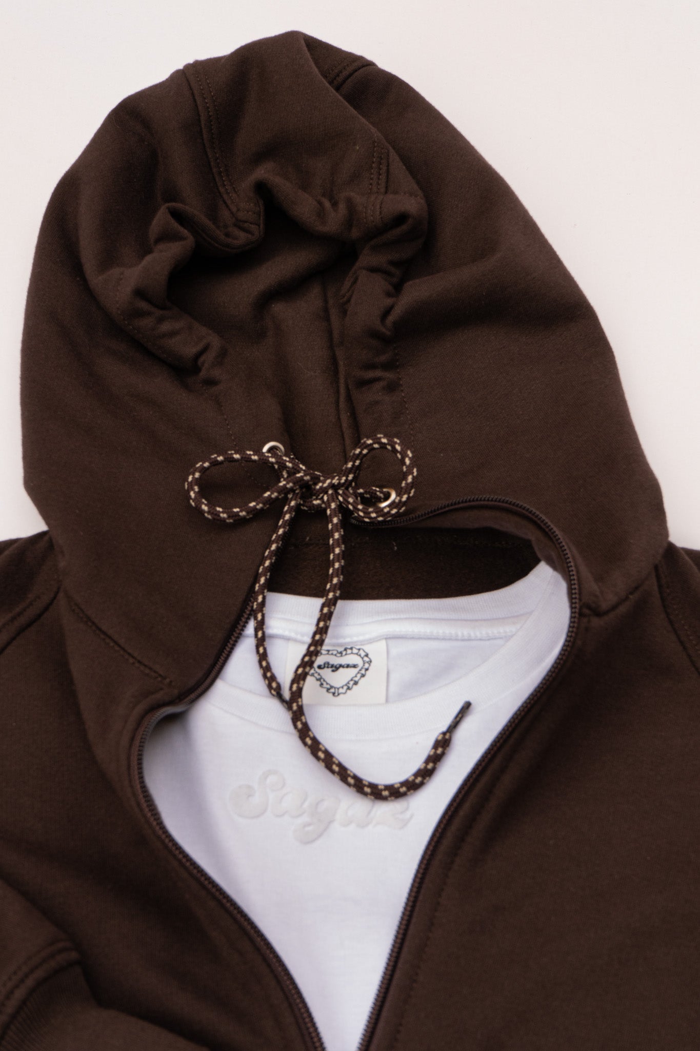Commuter Zip Hoodie Café