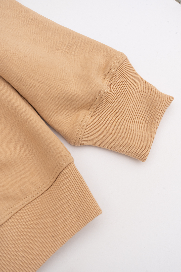 Hoodie comfy beige