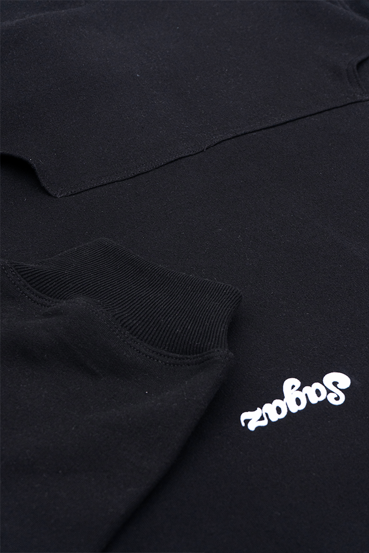 Hoodie comfy negra