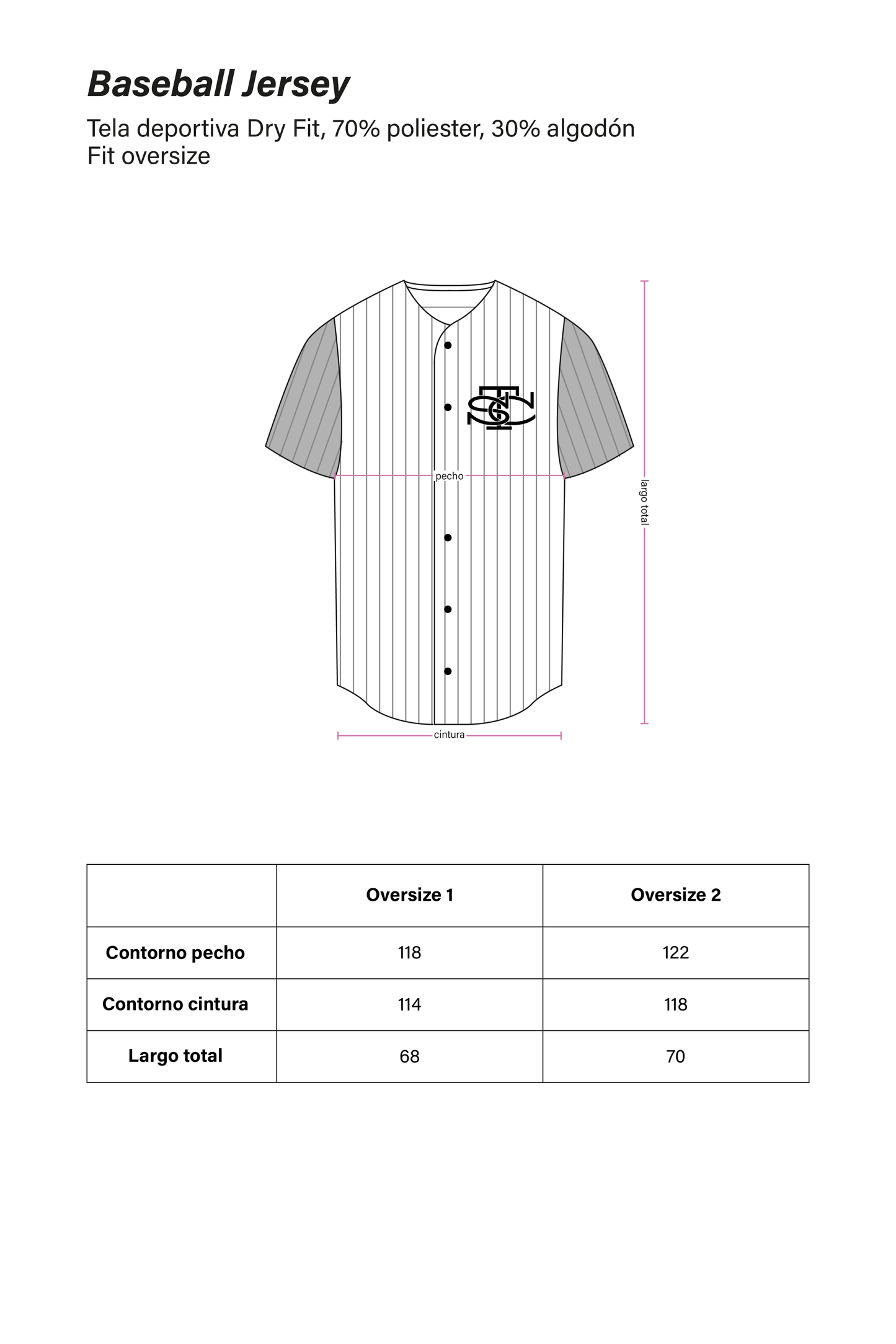 baseball jersey white - Baby blue
