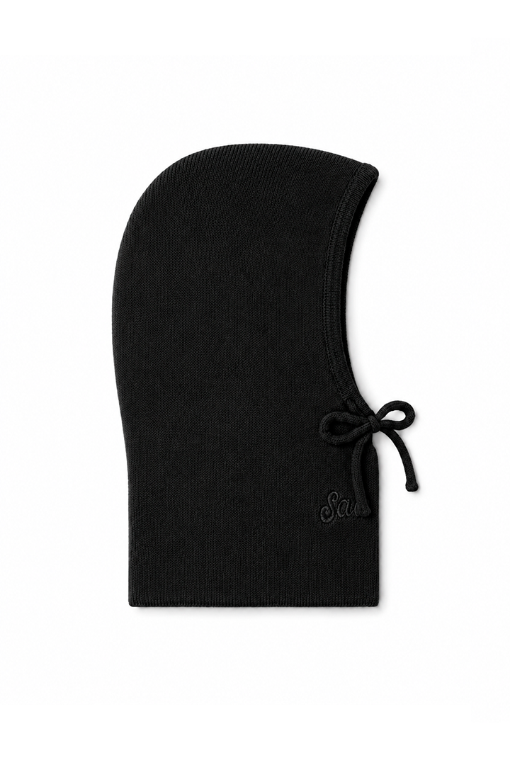 Ribbed Balaclava black