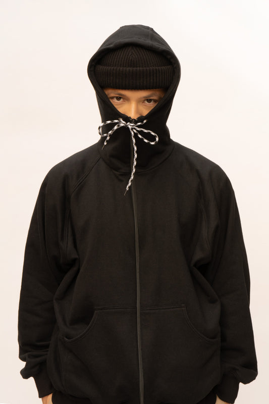 Commuter Zip Hoodie negro
