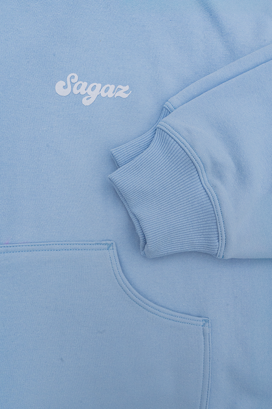 Hoodie comfy celeste