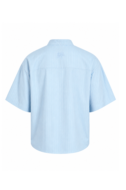 Oversize "Knot" Shirt baby blue