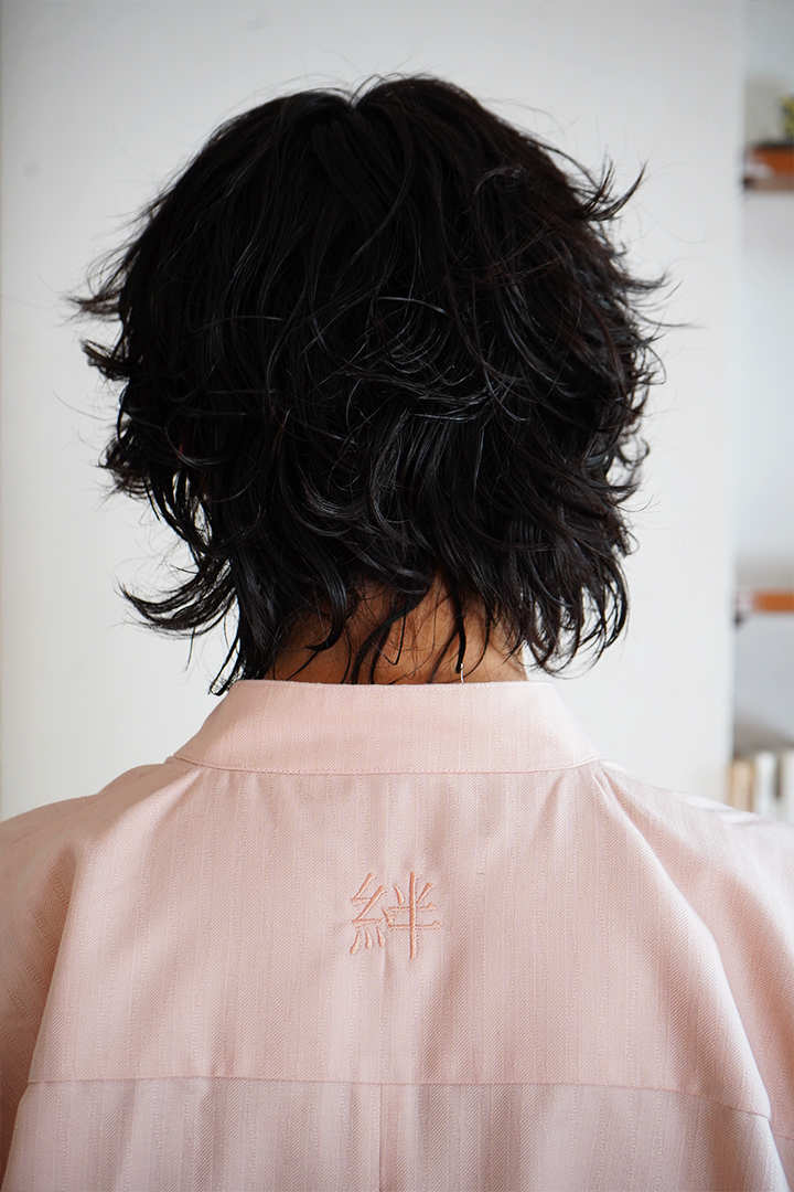 Oversize "Knot" Shirt rose