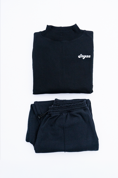 Pantalón de buzo comfy negro