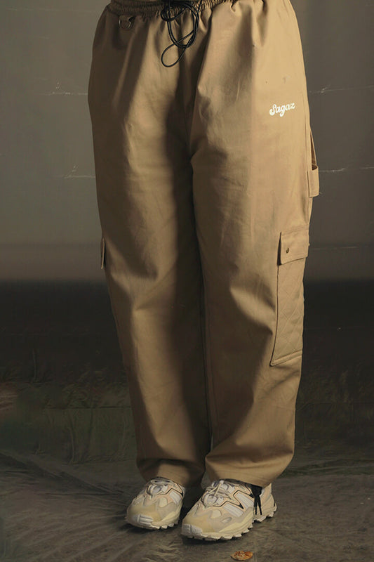 Pantalón Cargo Beige