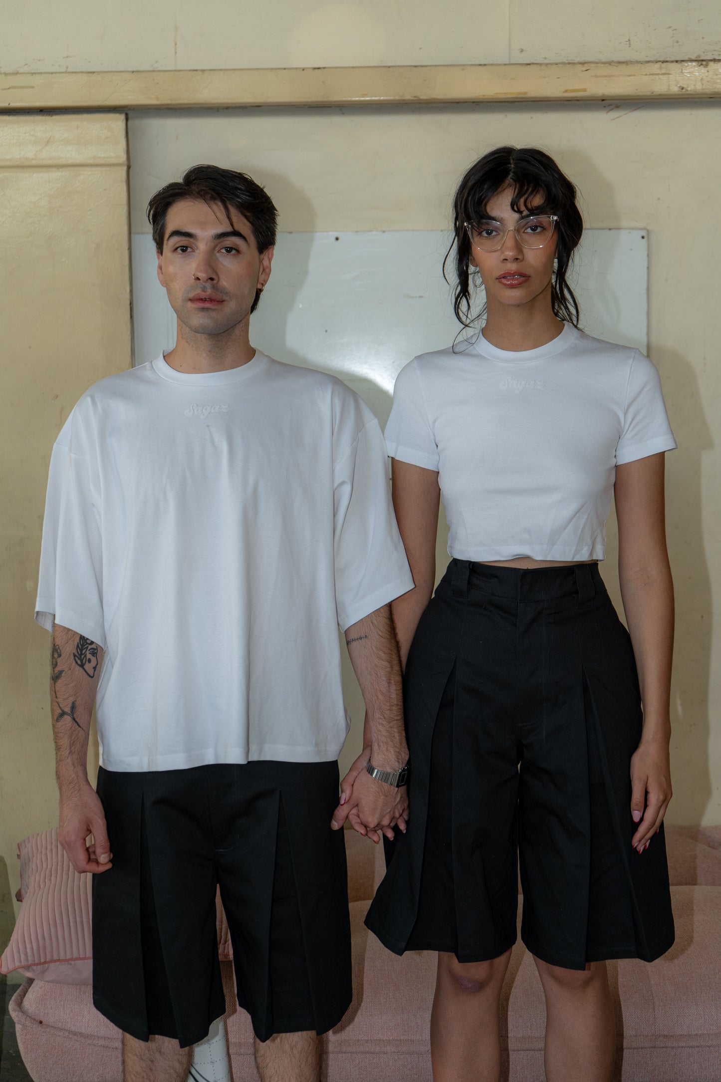 Polera basic comfy blanca