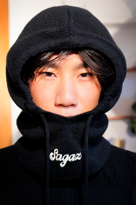Ribbed Balaclava black