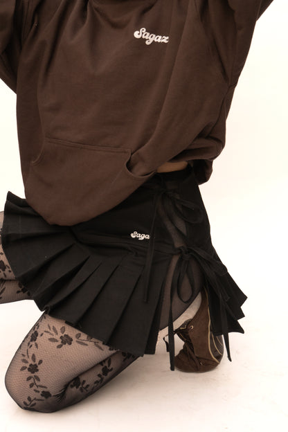 2 piece skirt and pants negro