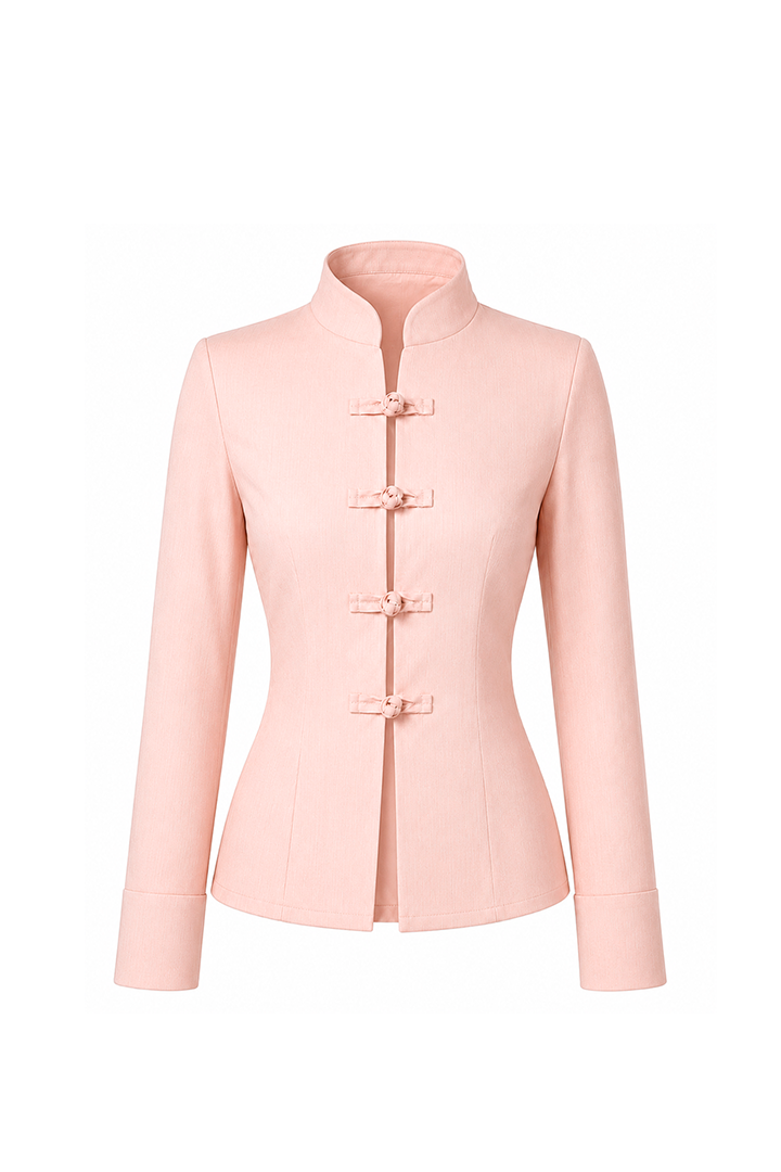 Tailored "Knot" Shirt rose