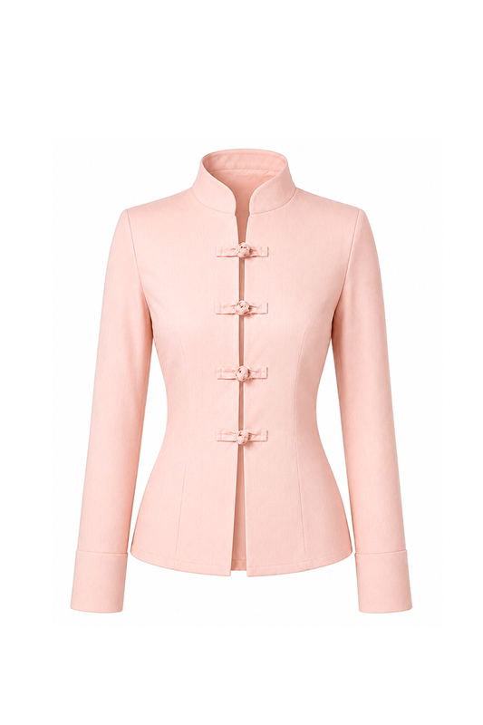 Tailored "Knot" Shirt rose