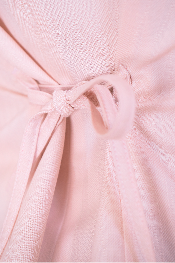 Tailored "Knot" Shirt rose