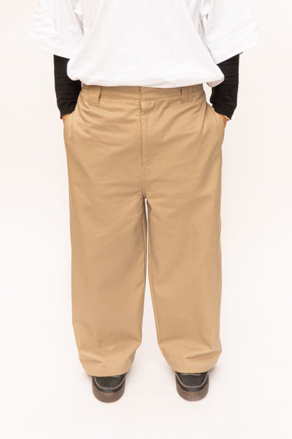 Baggy pants beige