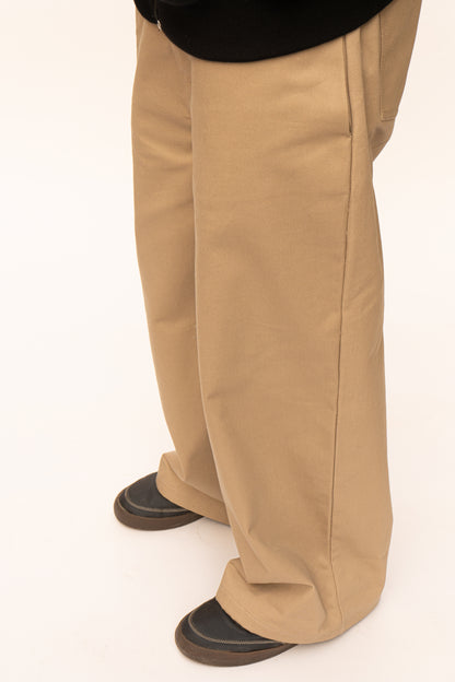 Baggy pants beige