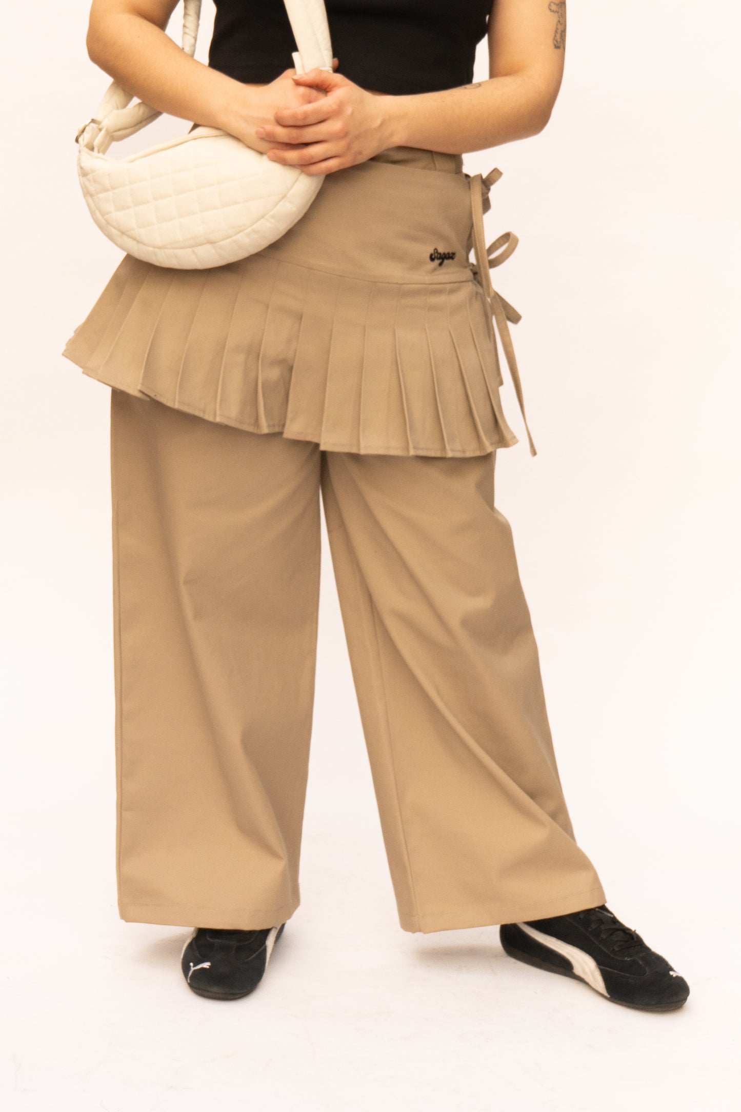 Baggy pants beige