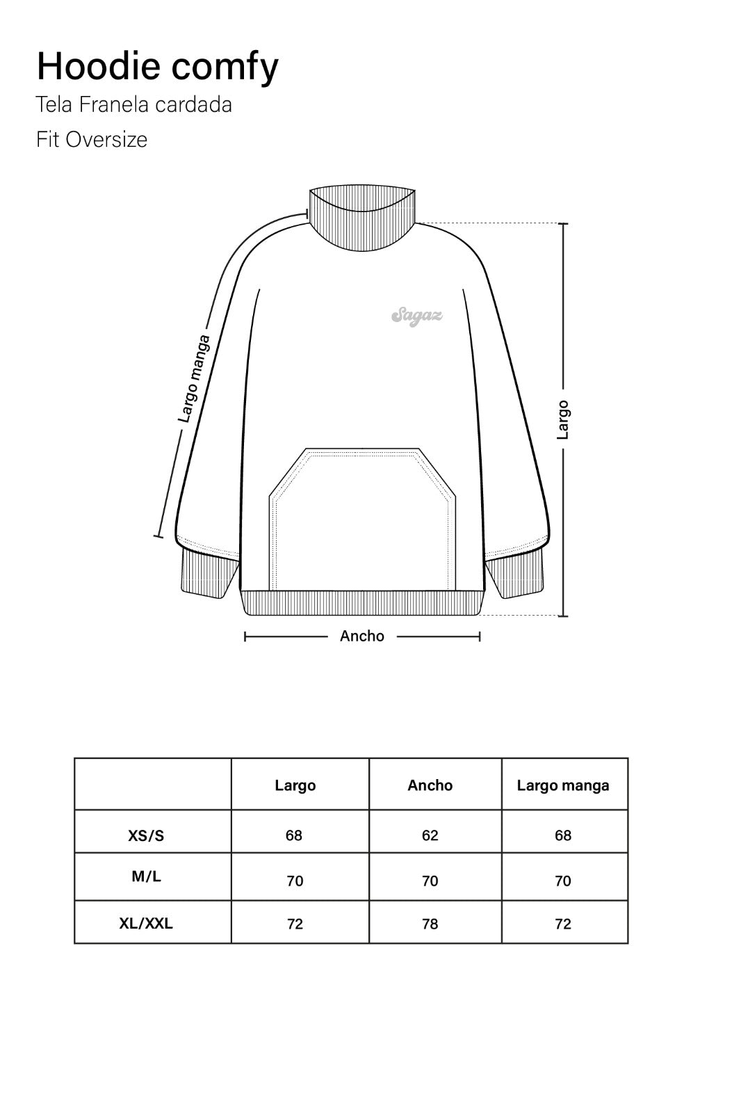 Hoodie comfy cafe